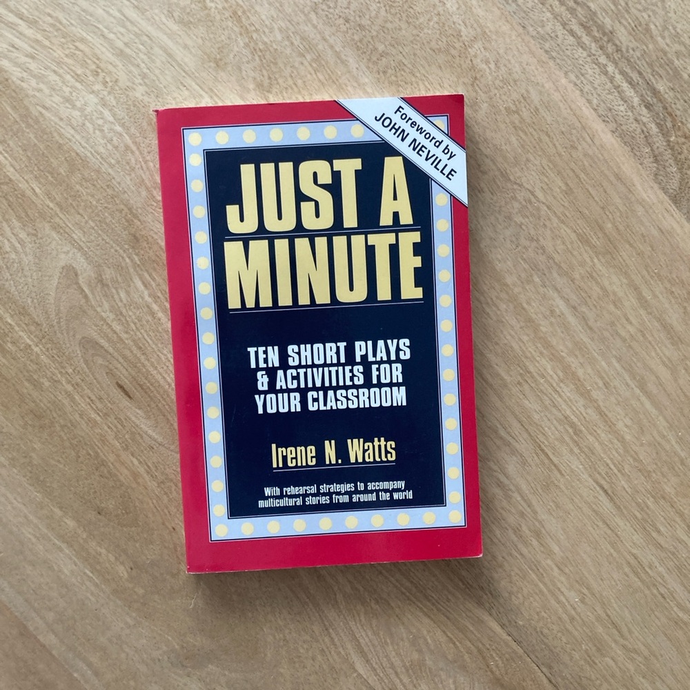 3 FOR $15 Just a Minute Book by Irene N. Watts